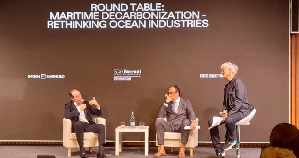 Nextchem alla Venice Climate Week, al centro la transizione del settore marittimo