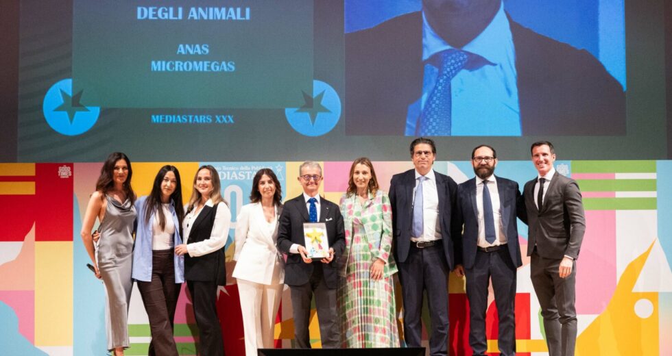 Premio Mediastars, riconoscimento ad Anas per claim in difesa degli animali