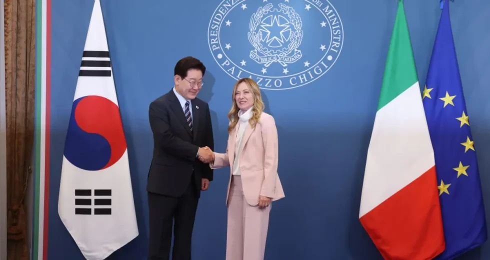 Italia-Corea del Sud, Meloni e Lee Jae Myung “Impegno per Indopacifico e Hormuz”