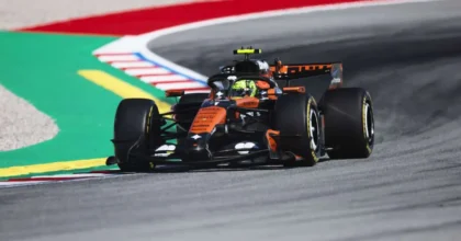 Norris in testa nelle FP2 in Catalogna, Antonelli 5° dietro Leclerc