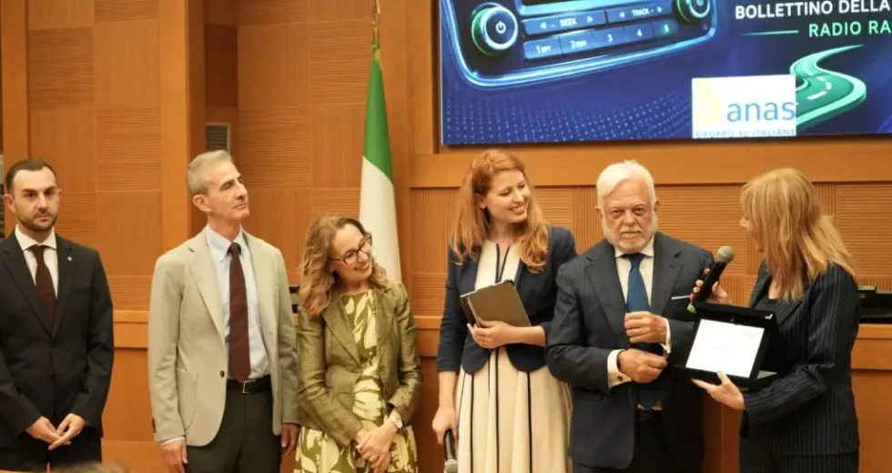 Anas, il premio “Cultura della Mobilità” al programma “Onda Verde” di Rai Isoradio