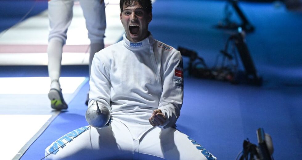 Mencarelli vince l’oro nella spada ai Campionati Europei