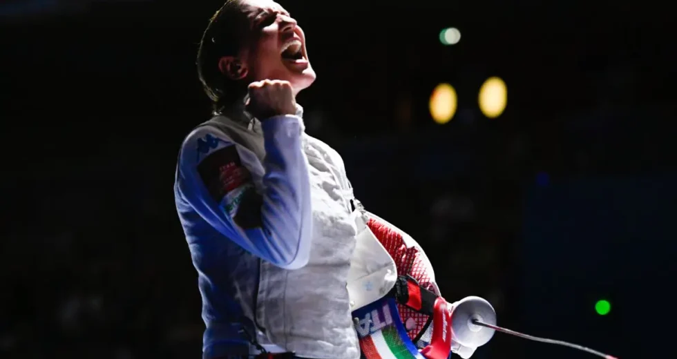 Agli Europei Errigo vince l’argento nel fioretto
