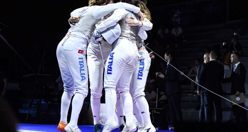 Italia ancora sul tetto d’Europa nel fioretto femminile, Francia battuta 45-31