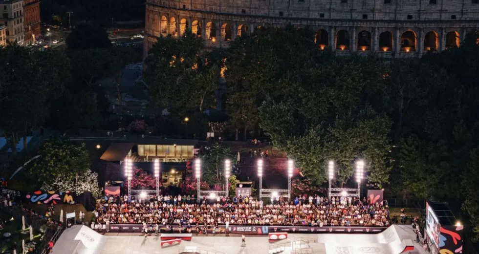 Roma capitale dello skateboarding, spettacolo e trick a Colle Oppio e Ostia