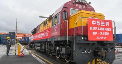 Chongqing potenzia servizio treni merci Cina-Europa per export auto