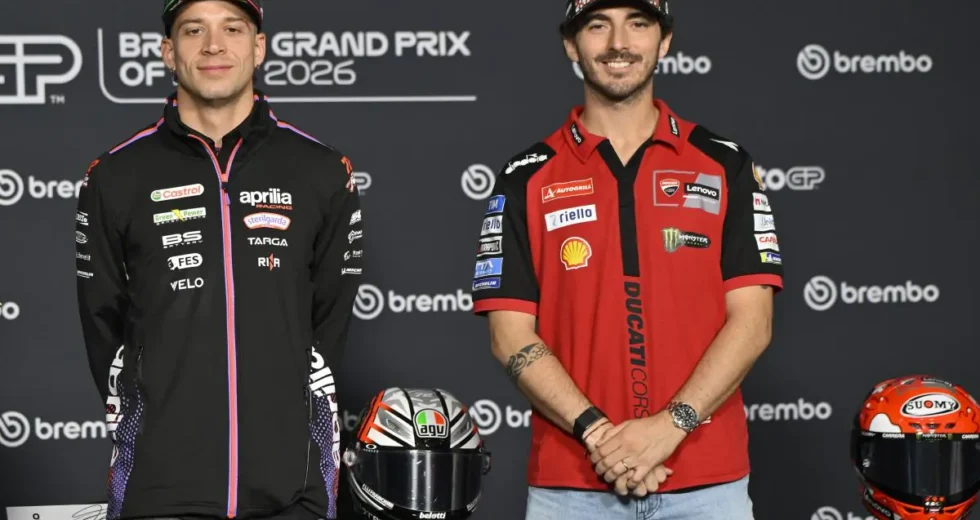 Bagnaia in Aprilia dal 2027 con Bezzecchi