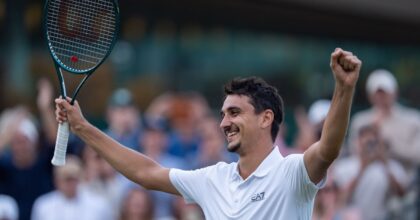 Sonego al secondo turno di Wimbledon, eliminato Arnaldi
