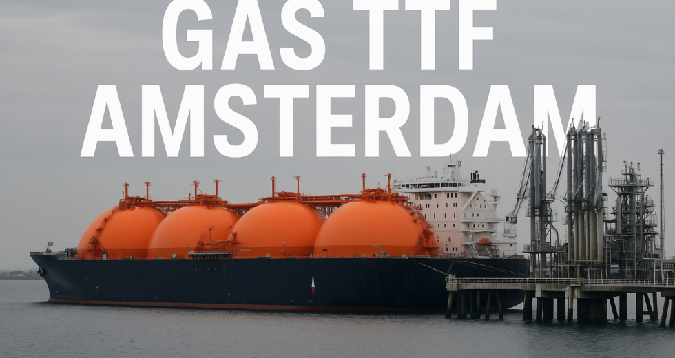Il Prezzo del Gas Naturale Rimane Stabile sopra i 40 Euro alla TTF di Amsterdam