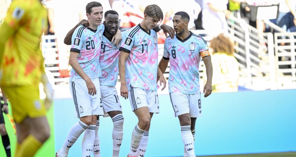 Doppio De Ketelaere e Lukaku: il Belgio batte gli Usa 4-1 ed è ai quarti