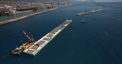 Posato il 26^ cassone della Diga Foranea di Genova