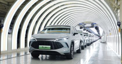 Cina, prosegue la crescita dei veicoli a nuova energia