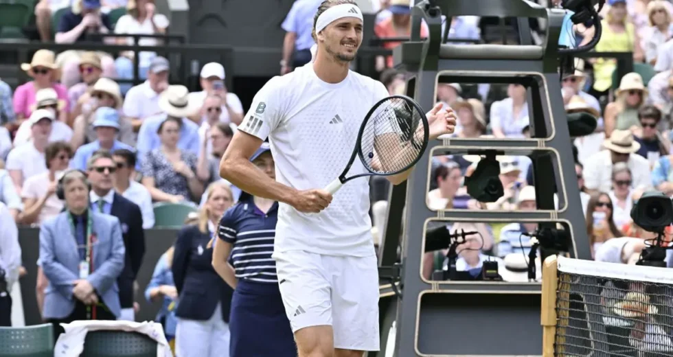 Zverev piega Fery e vola in finale a Wimbledon