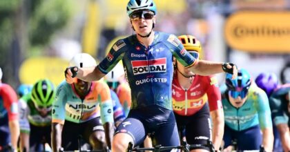 Merlier concede il bis in volata al Tour, Pogacar resta in giallo