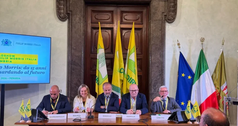 Filiera del tabacco, a Perugia prima tappa del roadshow Coldiretti-Philip Morris