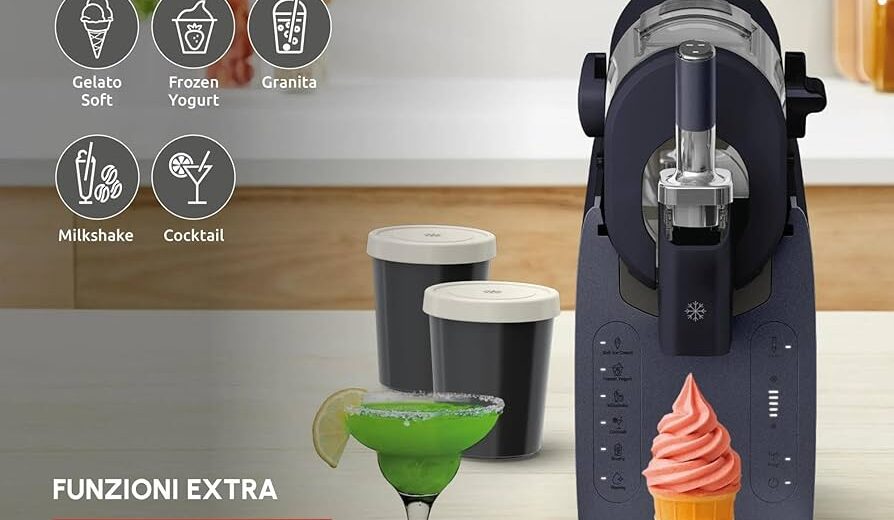 Moulinex Freezi: La Nuova Macchina per Ghiacciati che Rivoluziona la Preparazione Domestica