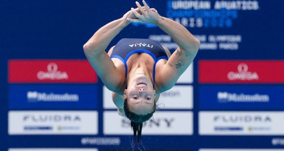 Poker d’oro per Pellacani agli Europei, vince anche nel trampolino dai 3 metri