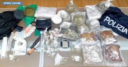 Spacciava in stazione, arrestato a Roma 22enne con 7 Kg di droga