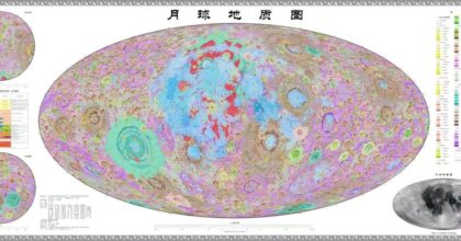 La Cina completa una nuova mappa geologica della luna