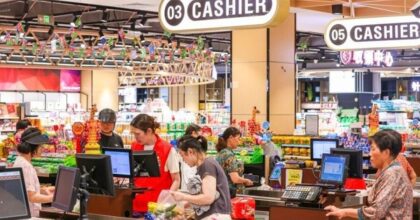 Cina, indice dei prezzi al consumo in aumento dello 0,5% a luglio