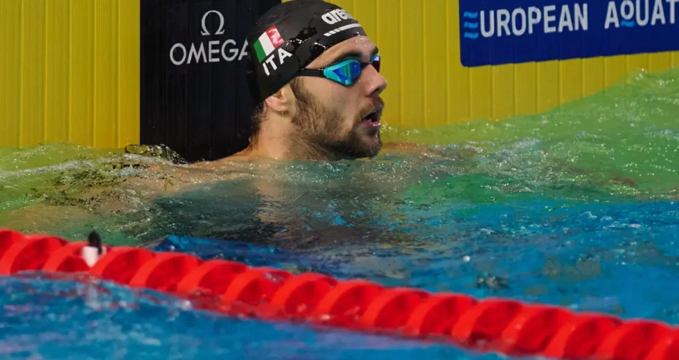 Ceccon bronzo nei 200 dorso agli Europei di Parigi