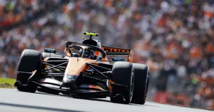 Norris in pole al Gp d’Olanda, Antonelli 3°, Ferrari in terza fila