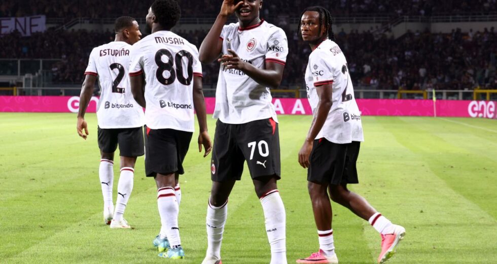 Il Milan di Amorim piega 2-1 il Torino di Abate