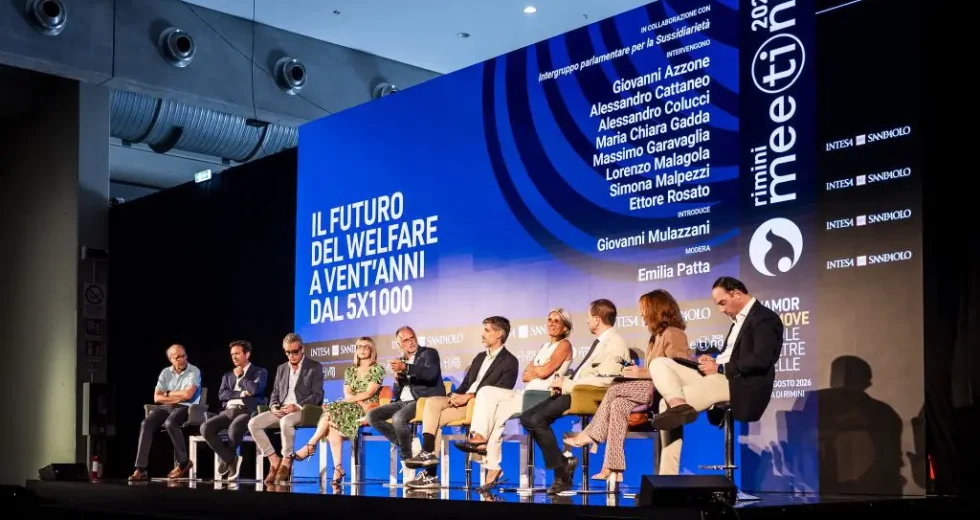 Al Meeting di Rimini dibattito sul futuro del welfare a vent’anni dal 5×1000