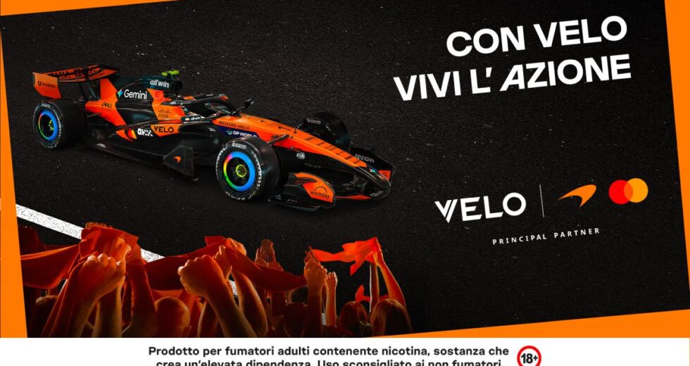 VELO e il McLaren Mastercard Formula 1 Team tornano protagonisti al GP d’Italia