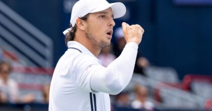 Darderi centra gli ottavi agli Us Open, Sweeny ko in tre set