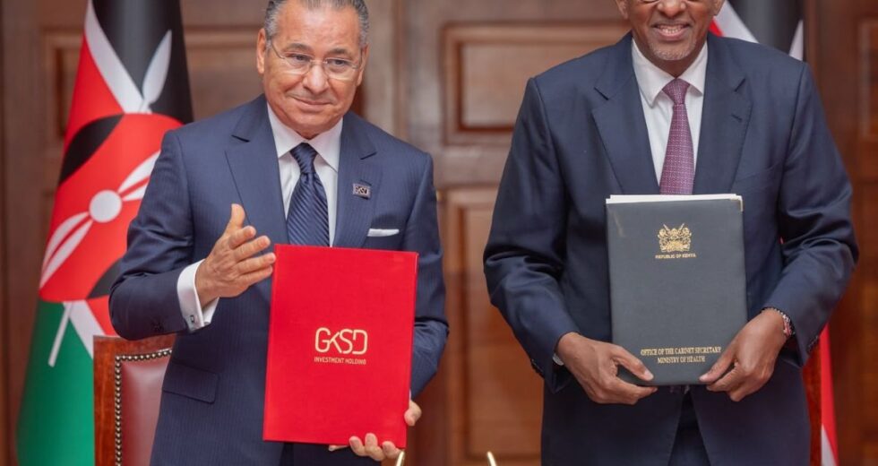 GKSD, accordo da 419 milioni di dollari per realizzare 15 nuovi ospedali in Kenya