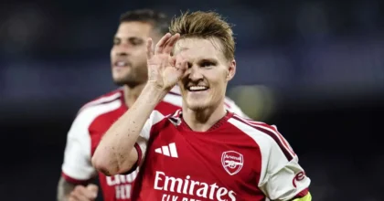 Odegaard punisce il Napoli, l’Arsenal vince 1-0 al Maradona