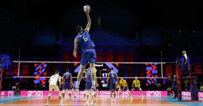 L’Italvolley parte bene agli Europei, 3-0 alla Svezia davanti a Mattarella