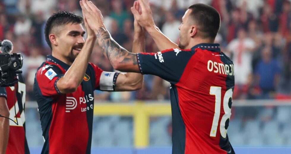 Primo punto per il Genoa, è 1-1 contro il Frosinone