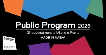 Torna il “NABA Public Program” con mostre, talk e workshop a Milano e Roma