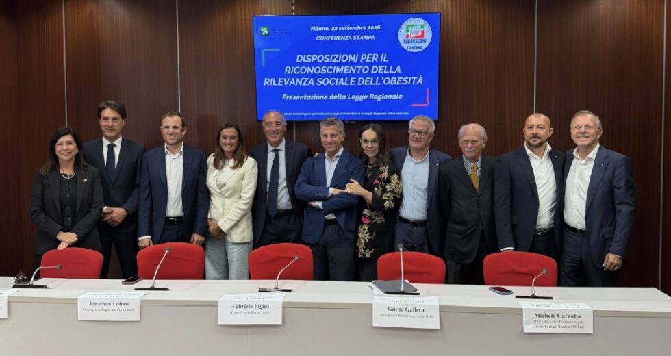 Obesità, la Lombardia prima regione a dare attuazione alla legge nazionale