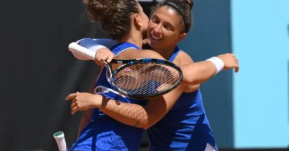 Italia in rimonta sulla Cina, sarà semifinale contro l’Ucraina in BJK Cup