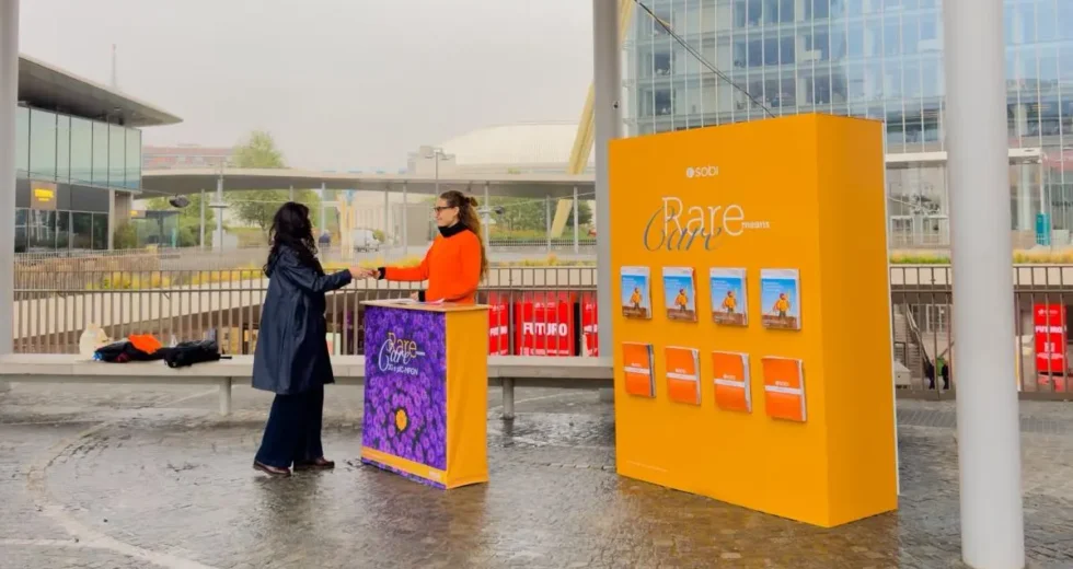 A Milano un’installazione di Sobi per dare voce alle Malattie Renali Rare