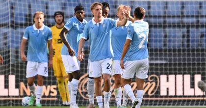 Lazio-Monza 3-1, biancocelesti in testa in compagnia dell’Inter