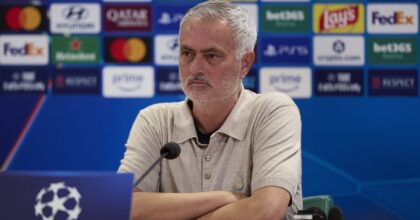 Mourinho “Per 90 minuti con la Roma avversari, non nemici”