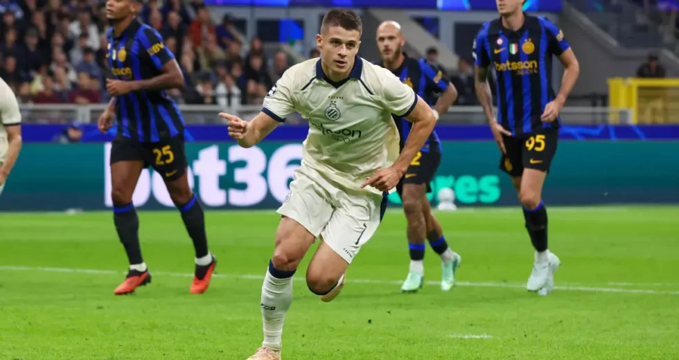 L’Inter stesa a San Siro da Tresoldi e dal Bruges