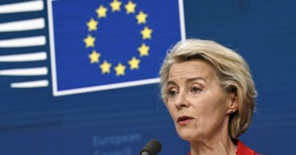 Ucraina, von der Leyen “No revoca sanzioni finchè Russia non pone fine a guerra”