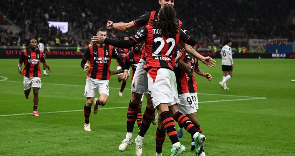 Il Milan batte 3-2 l’Atalanta a San Siro, rossoneri al 4° posto