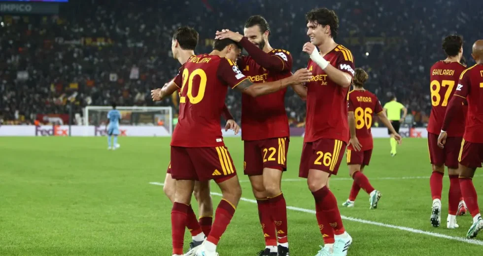 Poker giallorosso in Champions, la Roma travolge lo Slovan Bratislava 4-0