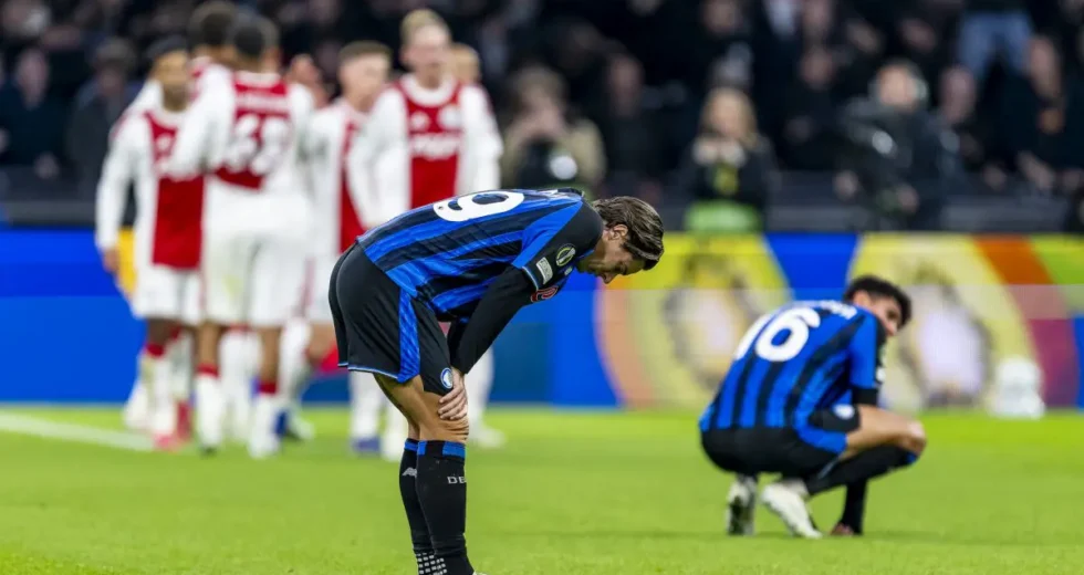 L’Atalanta si arrende nel finale in Conference, l’Ajax vince 2-0