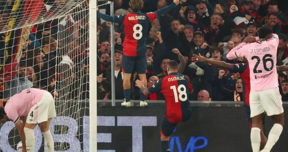 Una brutta Juve crolla al “Ferraris”, vince il Genoa 2-0