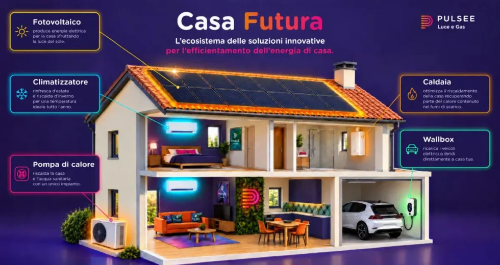 Pulsee accelera sull’autonomia energetica delle famiglie con “Casa Futura”